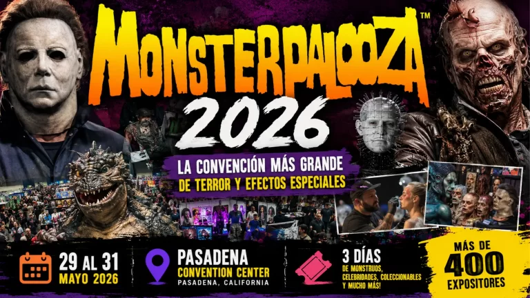 Monsterpalooza 2026: el paraíso del cine de terror, los efectos especiales y los monstruos